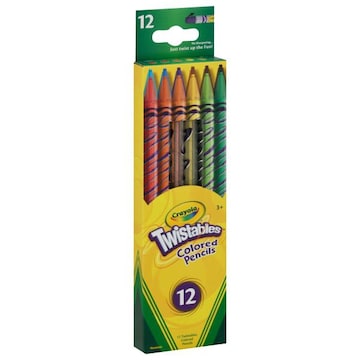 Crayola Twistables Colored Pencils, Nontoxic, 3+