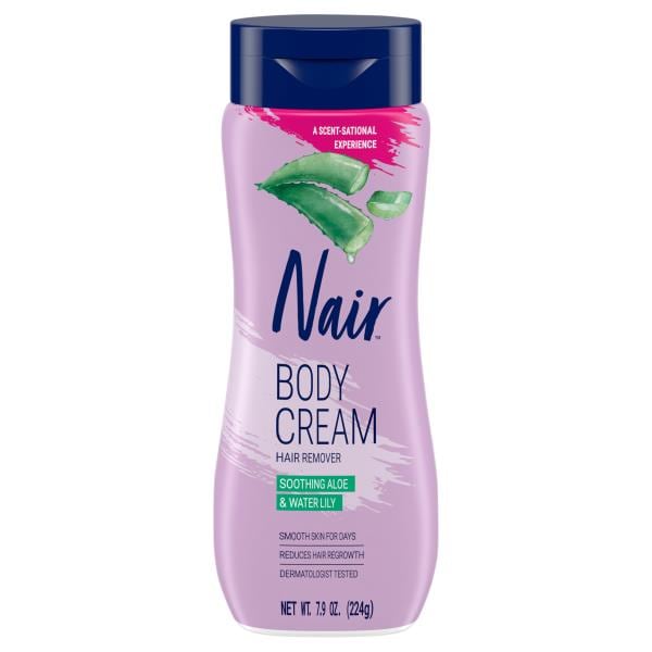 Nair Body Cream Soothing Aloe & Water Lily Hair Remover | Publix