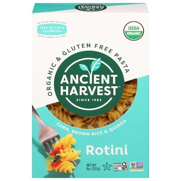 Ancient Harvest Pasta, Organic & Gluten Free, Rotini