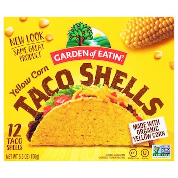 Garden of Eatin' Taco Shells, Yellow Corn