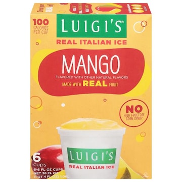 LUIGI’S® Italian Ice, Mango