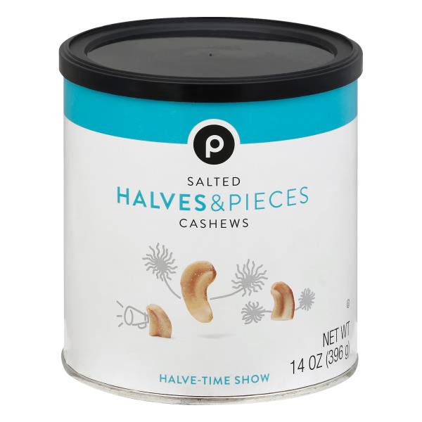 Publix Cashews, Salted, Halves & Pieces Publix Super Markets