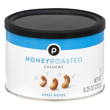Publix Cashews, Honey Roasted