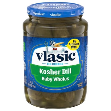 Vlasic Pickles, Kosher Dill, Baby Wholes