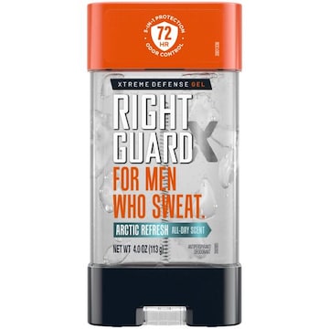 Right Guard With up to 72-hours of Xtreme protection from sweat and odor.
