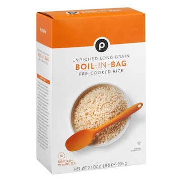 Publix Rice, Pre-Cooked, Boil-in-Bag