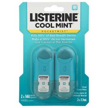 Listerine Pocketmist Oral Care Mist, Cool Mint