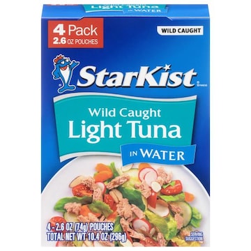 Starkist E.V.O.O. Wild Caught Light Tuna in Water