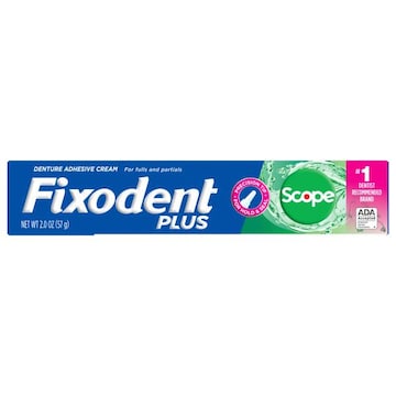 Fixodent Plus Denture Adhesive Cream, Scope