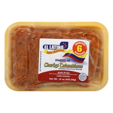 El Latino Cured Sausage, Columbian Brand