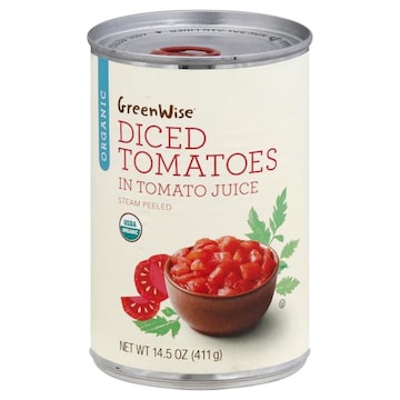 GreenWise Tomatoes, Organic, in Tomato Juice, Diced