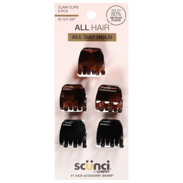 Scunci, No Slip Grip-Haargummis, Bequem, Starker Halt Für N