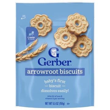 Gerber Crawler (10+ Months) Arrowroot Biscuits