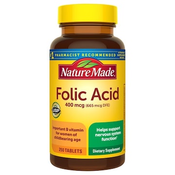 Nature Made Tablets 400 mcg Folic Acid