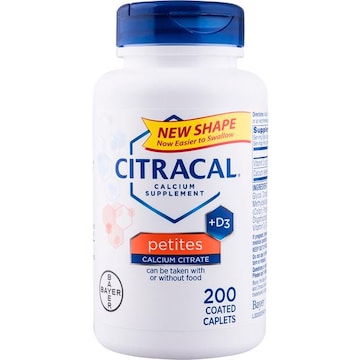 Citracal Calcium Citrate + D3, Petites, Coated Caplets