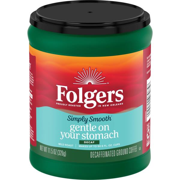 Folgers Simply Smooth Decaf Ground Coffee | Publix Super Markets