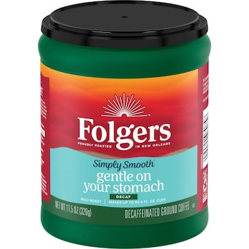 Folgers Simply Smooth Decaf Ground Coffee