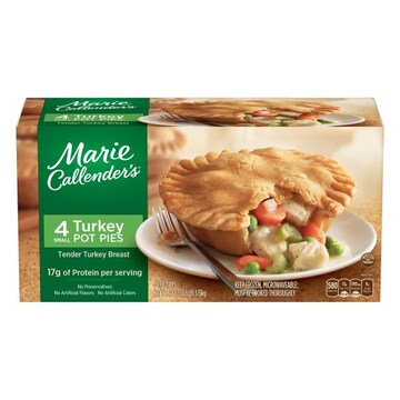Marie Callender's Pot Pies, Turkey, Small