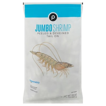 Publix P&D White Shrimp, Jumbo, 21/30 Shrimp/Lb, Responsibly Sourced, Farmed, Frzn