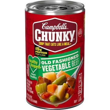 Campbell's® Chunky® Old Fashioned Vegetable Beef Soup
