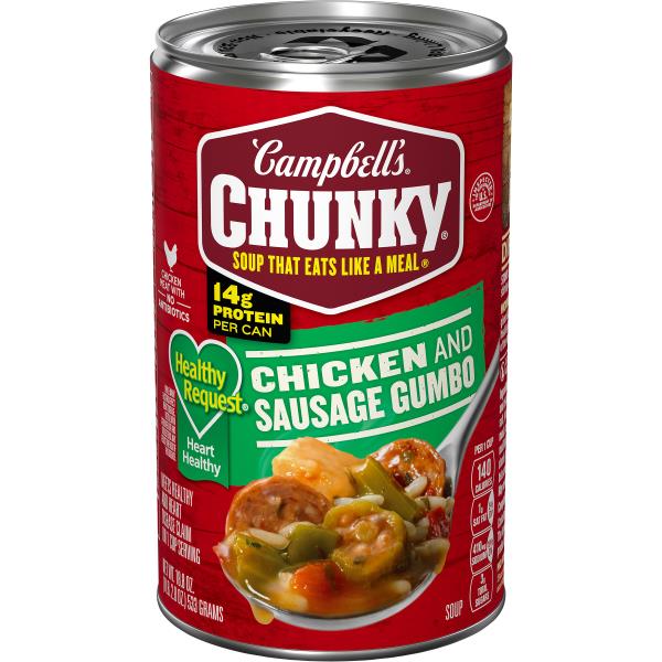 Campbell's® Chunky® Healthy Request® Chicken and Sausage Gumbo
