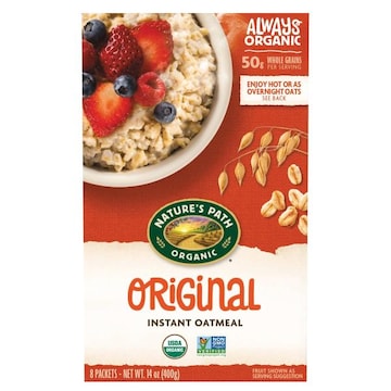 Nature's Path Organic Oatmeal, Original, Instant