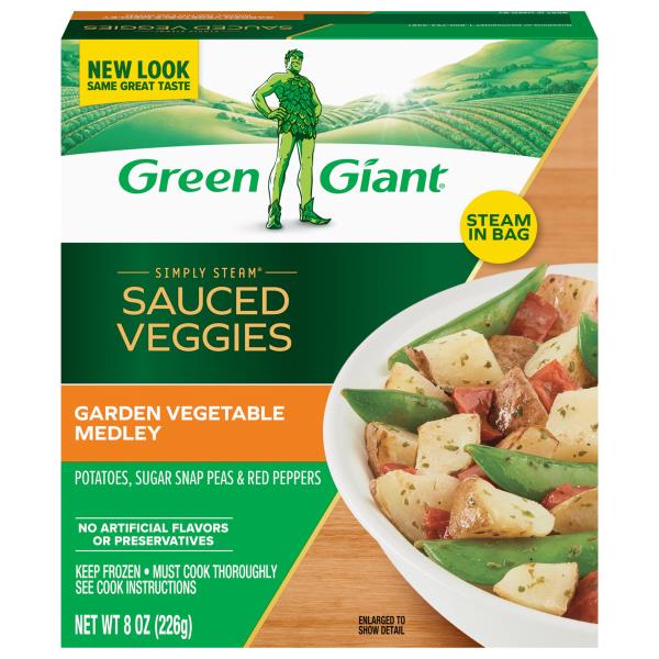 Green Giant Simply Steam Garden Vegetable Medley Sauced Veggies