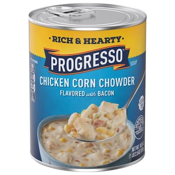 Progresso Chicken Corn Chowder Flavored with Bacon Soup
