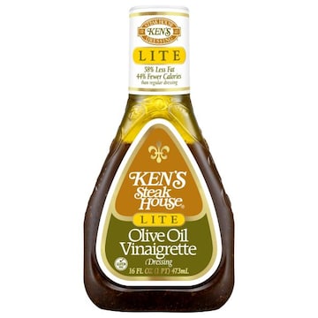 Ken's Steak House Dressing, Lite, Olive Oil Vinaigrette