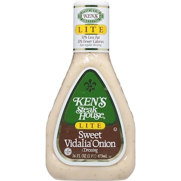 Ken's Steak House Dressing, Lite, Sweet Vidalia Onion