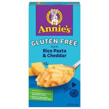 Annie's Gluten Free Rice Pasta & Cheddar