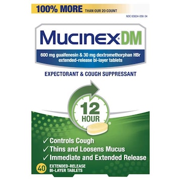 MUCINEX® 12 Hr Expectorant & Cough Suppressant