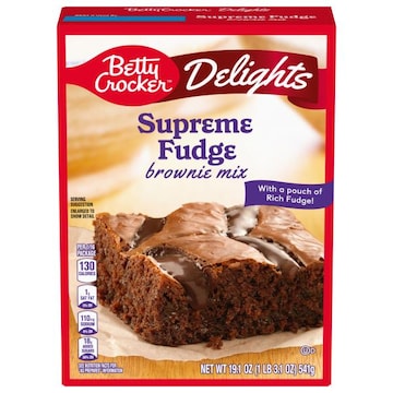 Betty Crocker Delights Supreme Fudge Brownie Mix