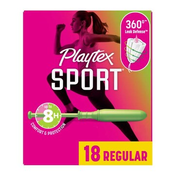 Playtex Sport Regular Sport Unscented Tampons