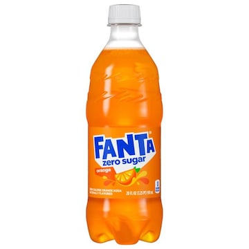 Fanta Soda, Orange, Zero Sugar