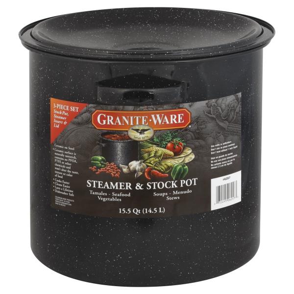 Granite Ware Steamer & Stock Pot, 15.5 Qt Publix Super Markets