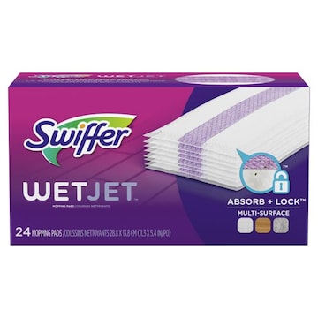 Swiffer WetJet Multi-Surface Floor Cleaner Pad Refill, 24 count
