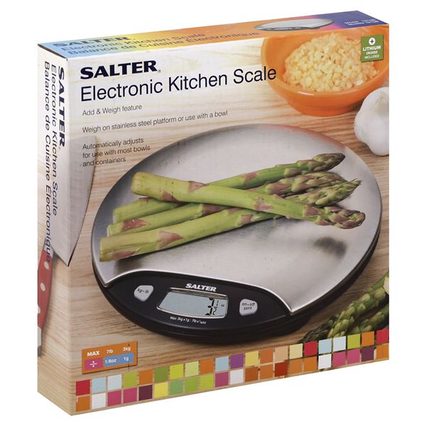 Salter LED Display Digital Kitchen Food Scale, 1 ct - Kroger