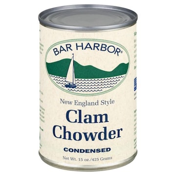 Bar Harbor Clam Chowder, New England Style, Condensed