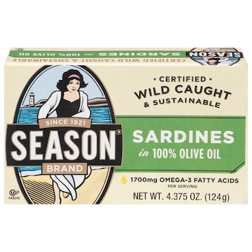 Season Sardines in 100% Olive Oil
