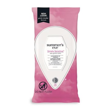 Summer's Eve Simply Sensitive Feminine Wipe, Simply Sensitive