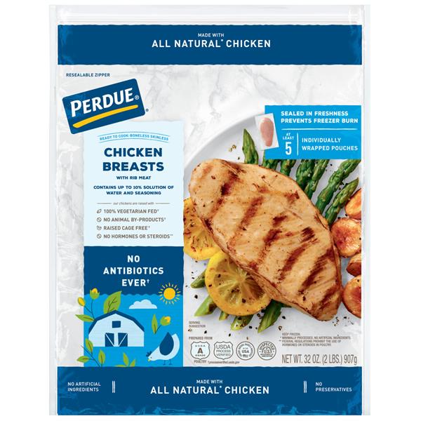 PERDUE® PERDUE® Individually Wrapped Boneless Skinless Chicken Breasts