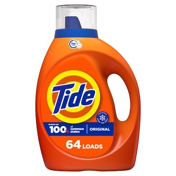 Tide Liquid Laundry Detergent, Original, 84 fl oz, 64 Loads