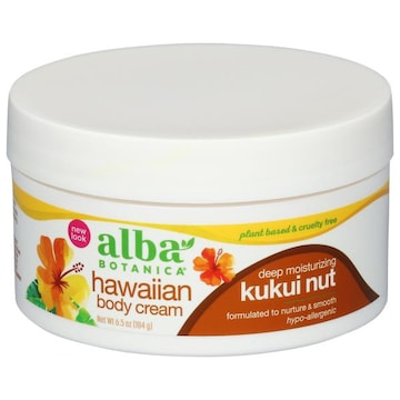 Alba Botanica Body Cream, Hawaiian, Kukui Nut