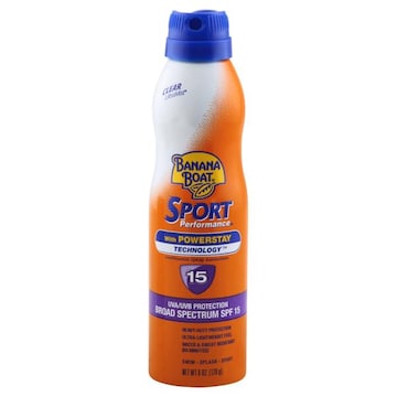 Banana Boat Clear UltraMist Sunscreen, Continuous Spray, Broad Spectrum SPF 15