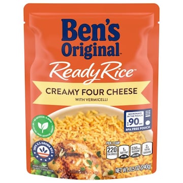 Ben's Original Ready Rice, Creamy Four Cheese with Vermicelli