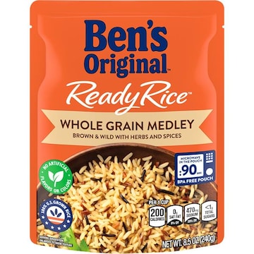 Ben's Original Ready Rice Rice, Whole Grain Medley