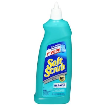 Soft scrub Cleaner Gel with Bleach