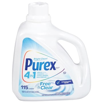Purex 4 in 1 Free & Clear Concentrated Detergent