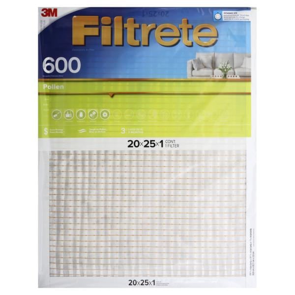 3M Filtrete Air Filter, Electrostatic, Pollen 600 Publix Super Markets